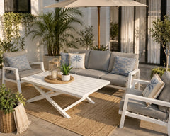 Jane Balcony sofa set with hydraulic lift table