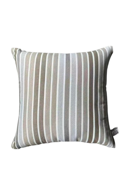 Hemp Striped Outdoor Cushion